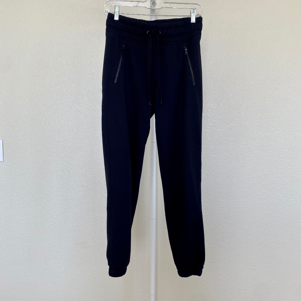 Athleta Womenʻs Black Bounce Back Elastic Waist Pull On Jogger Size XS